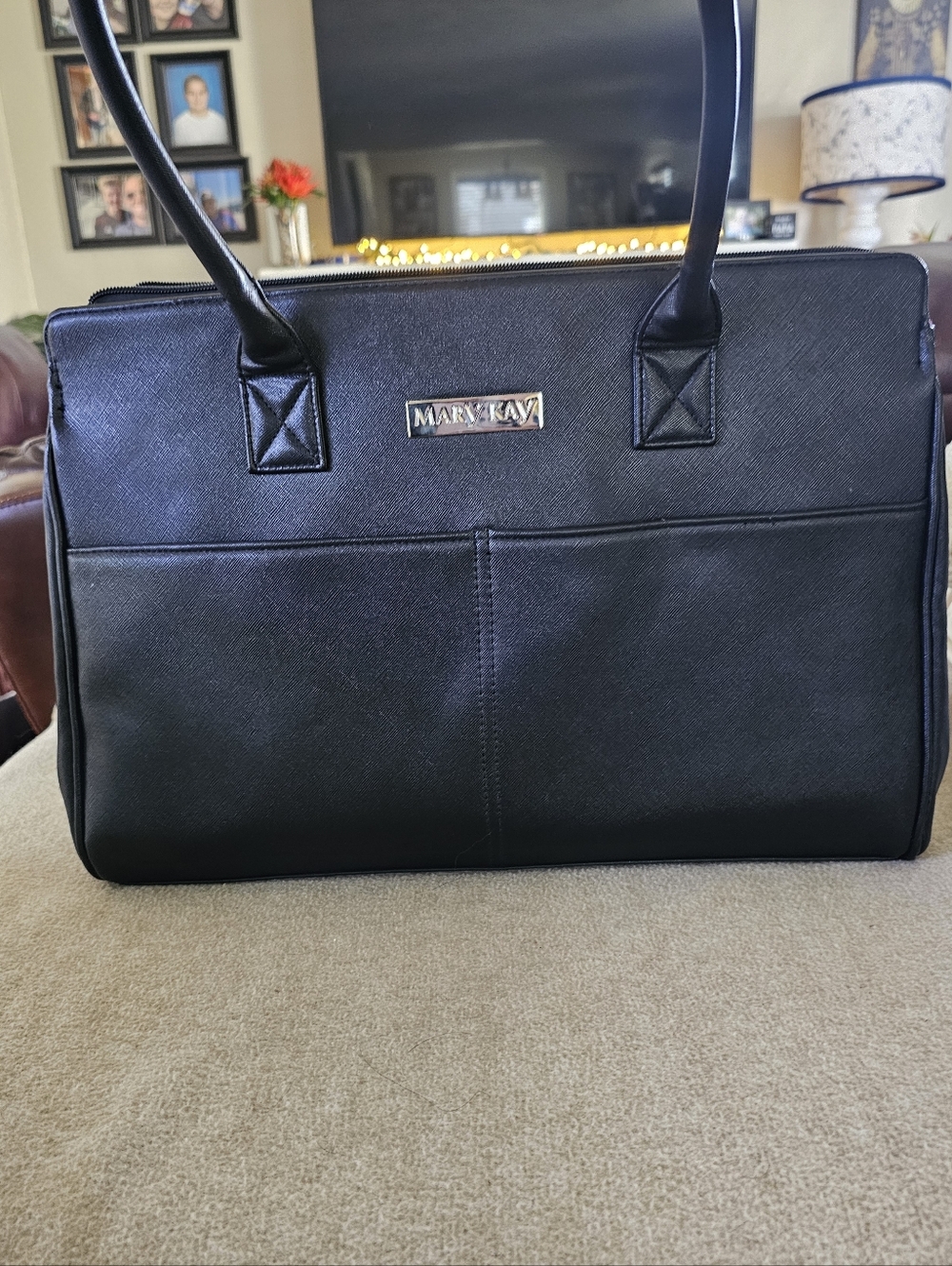 Mary Kay Black Tote with Dual Handles - Picture 2 of 9